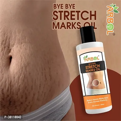 Arbol present Repair Stretch Marks Removal - Natural Heal Pregnancy Breast, , Legs, Mark oil 100 ml pack of 1