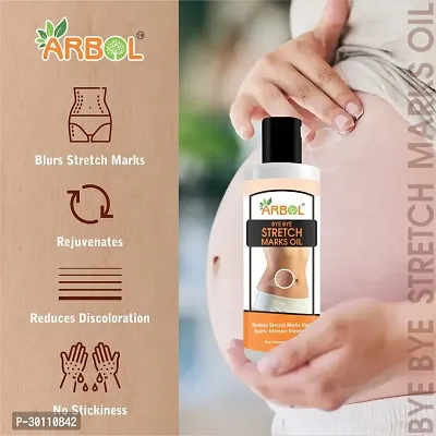 Arbol present Repair Stretch Marks Removal - Natural Heal Pregnancy Breast, , Legs, Mark oil 100 ml pack of 1-thumb4