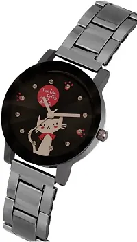 New Laxurius Looking Metal black Color Dial Starry sky Quartz Watches Analog Watch - For Girls-thumb2