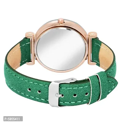 Trendy Synthetic Leather Analog Watch for Women-thumb2