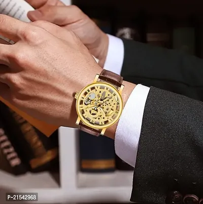 Transparent mechanical watches on sale