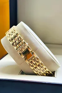 Attractive Fashion New Luxury Stylish Square Gold Women steel belt Analog Ladies Wrist Watches Quartz Wrist Watch For girls-thumb1