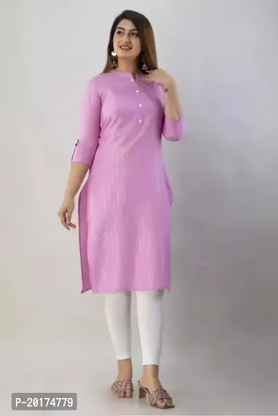 Styles A-Line  Printed Cotton Kurta For Women-thumb0