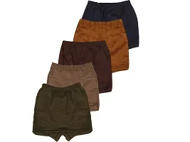 Boys 100 % Cotton trunks pack of 5-thumb1