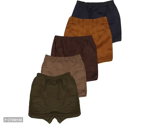 Boys 100 % Cotton trunks pack of 5-thumb2