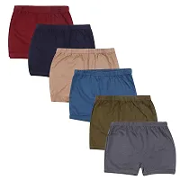 Stylish Cotton Solid Brief for Kid, Pack of 6-thumb3