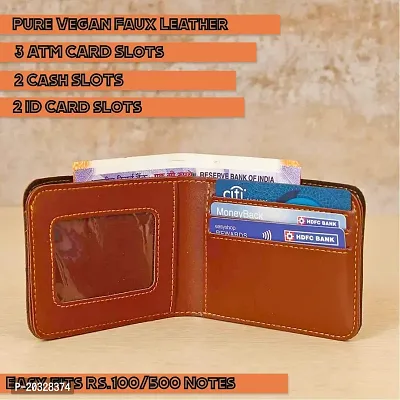 Classy Alphabet Printed Wallet for Men-thumb3