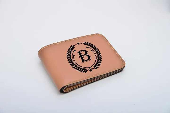 Stylish Faux Leather Two Fold Wallet