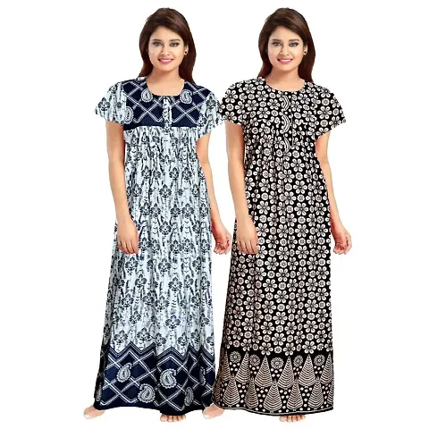 Hot Selling Cotton Nighty Women's Nightwear 