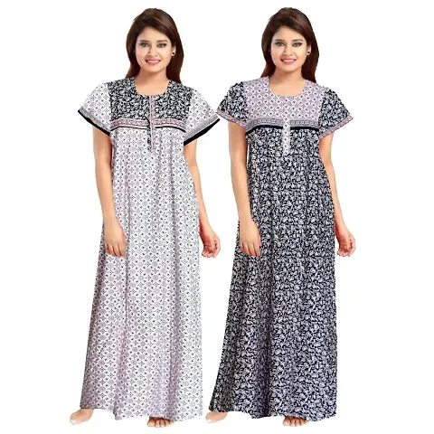 New In Cotton Nightdress Women's Nightwear 