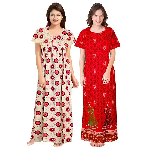 New In Cotton nighties & nightdresses Women's Nightwear 