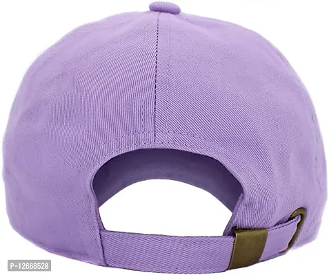 Classic Cotton Baseball Cap For Summer Season For Men And Women With Adjustable Strap-thumb3