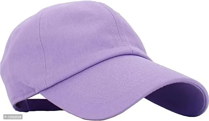 Classic Cotton Baseball Cap For Summer Season For Men And Women With Adjustable Strap-thumb0