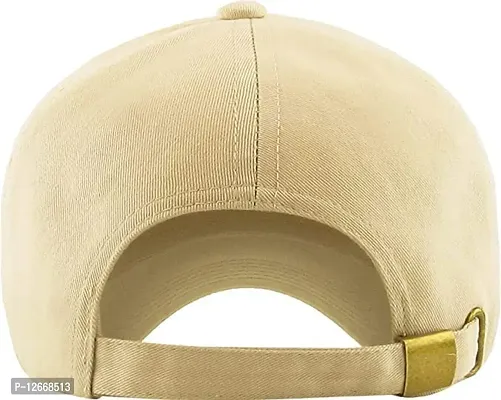 Classic Cotton Baseball Cap For Summer Season For Men And Women With Adjustable Strap-thumb3