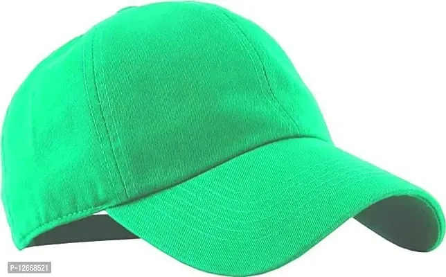 Classic Cotton Baseball Cap For Summer Season For Men And Women With Adjustable Strap