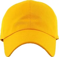 Classic Cotton Baseball Cap For Summer Season For Men And Women With Adjustable Strap-thumb1