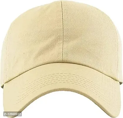 Classic Cotton Baseball Cap For Summer Season For Men And Women With Adjustable Strap-thumb2