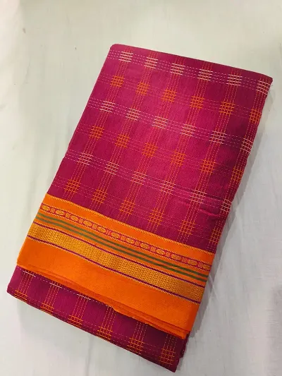 New In Silk Cotton Saree with Blouse piece 