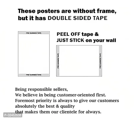 Room Rules Poster 300GSM Art Card Paper Standard Size 12x18 Inch, Pack of 4-thumb2