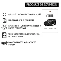 Pack of 12 - Porsche Sports Cars 8x12 inch (A4 Size) Included Adhesive Sticker Wall Decor Posters-thumb1