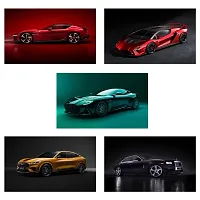 Super Cars Series Wall Poster Set of 5, Size 12 Inch x 18 Inch Size. Unframed Poster, Posters-thumb3