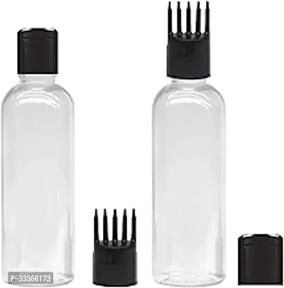 Hair Root Applicator Bottle For Applying Hair Oil 100ml Pack of 3