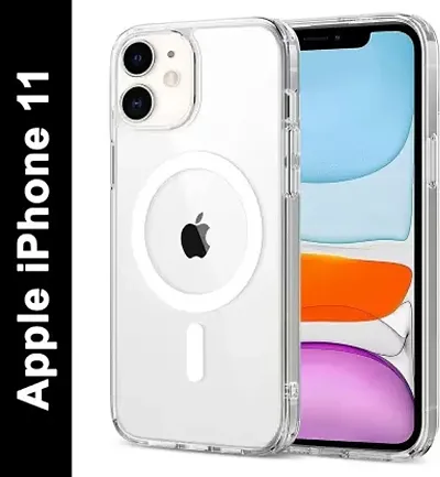 Thermoplastic Polyurethane Back Case Cover for iPhone 11 | Compatible for iPhone 11 Back Case Cover | Scratch-Resistant Back Case Cover | Clear