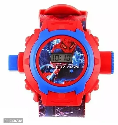 Stylish Red Rubber Other Watches For Kids-thumb0