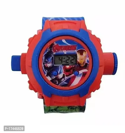Stylish Red Rubber Other Watches For Kids