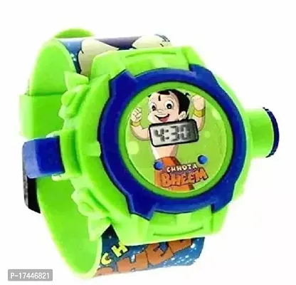 Stylish Green Rubber Other Watches For Kids-thumb0