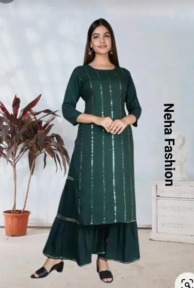 Stylish Women Kurta Bottom Set