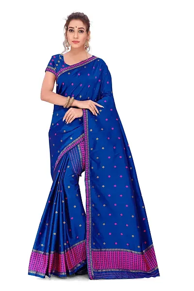 Attractive poly silk sarees 