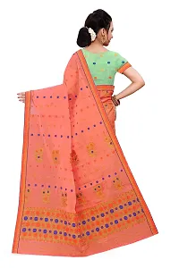 SKiran's Assamese Weaving Cotton Mekhela Chador Saree - Dn 3008 Mekhla Sador (Gjri & Pgreen)-thumb2