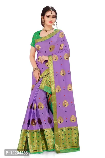 Buy online Self Design Mekhala Chaddar Saree With Blouse from ethnic wear  for Women by Vm Selling Hub for ₹709 at 61% off | 2024 Limeroad.com