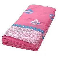 S Kiran's Women's Plain Weave Cotton Blend Saree With Blouse Piece (Cotton8188Pink_Multicolor)-thumb4