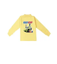 KidzzCart Boys  Girls Cotton High Neck Winter T-Shirt Full Sleeves Pack of 2-thumb2