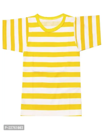 KidzzCart Pure Cotton Half Sleeves Striped T-Shirt for Boy's Pack of 2-thumb4