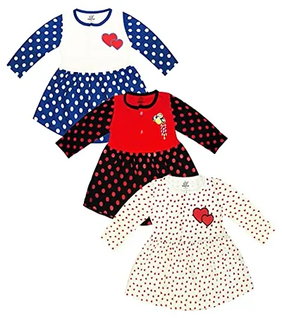 Fabulous Fit And Flare Dress For Girls Pack of 3