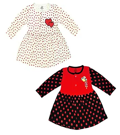 Fabulous Fit And Flare Dress For Girls Pack of 2