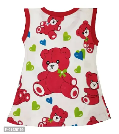 Fabulous Multicoloured Cotton Printed A-Line Dress For Girls-thumb2