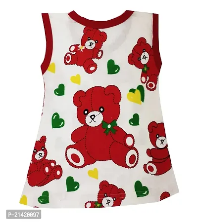 Fabulous Multicoloured Cotton Printed A-Line Dress For Girls-thumb2