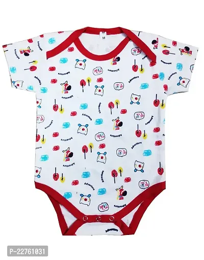 KidzzCart baby boys  girls cotton romper bodysuit onesies half sleeves jumpsuit-thumb0