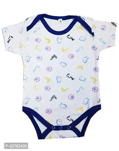 KidzzCart baby boys  girls cotton romper bodysuit onesies half sleeves jumpsuit-thumb0