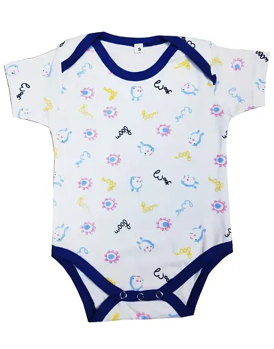 KidzzCart baby boys girls romper bodysuit onesies half sleeves jumpsuit