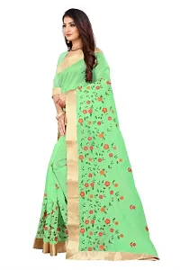 Stylish Fancy Art Silk Saree With Blouse Piece For Women-thumb2