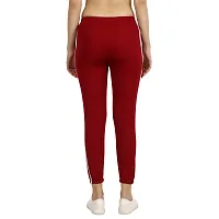Women Slim Fit Solid Trousers-thumb1