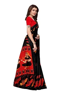 Women's Khadi Silk Saree with Blouse Piece-thumb2