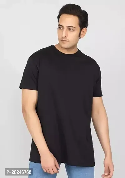 Trendy Cotton Oversized T Shirt For Men-thumb0