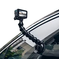 Flexible Gooseneck Suction Cup Camera Car Mount Compatible with Other Action Cameras-thumb3