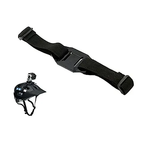 Quikprof Sports Camera Vented Helmet Strap Mount Adapter for Action Camera Hero, SJCAM, Xiaomi YI